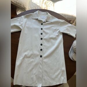 Oak and fort oversized vegan leather jacket - SEE DESCRIPTION